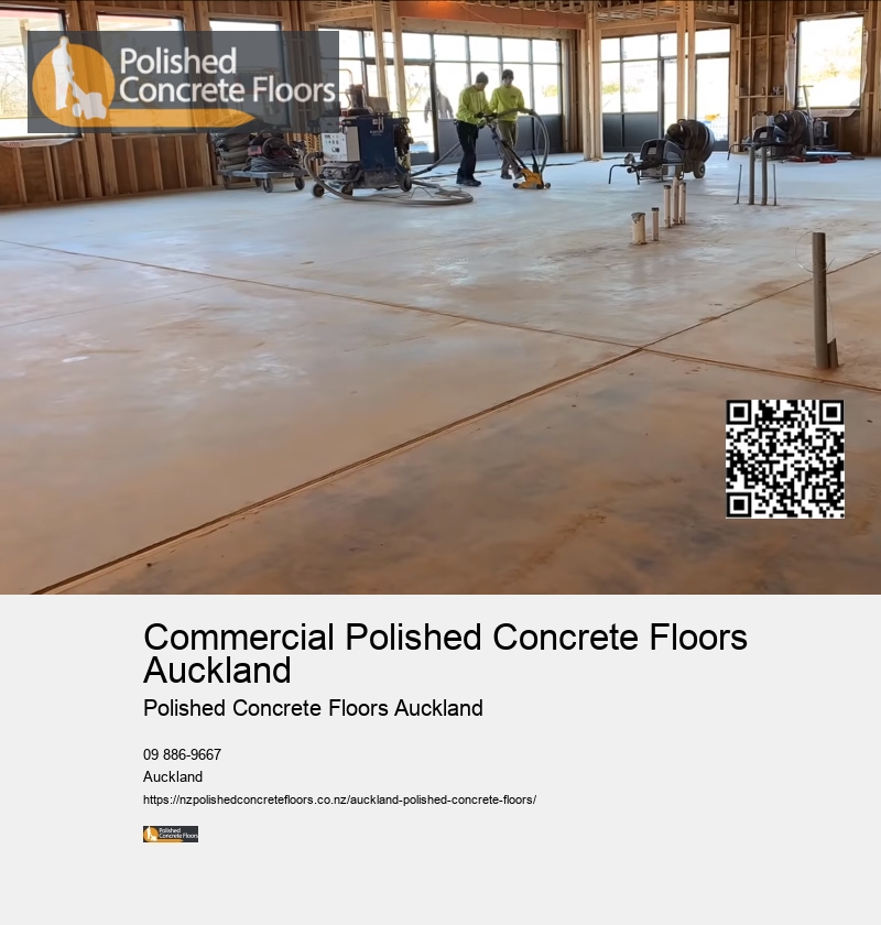 Commercial Polished Concrete Floors Auckland