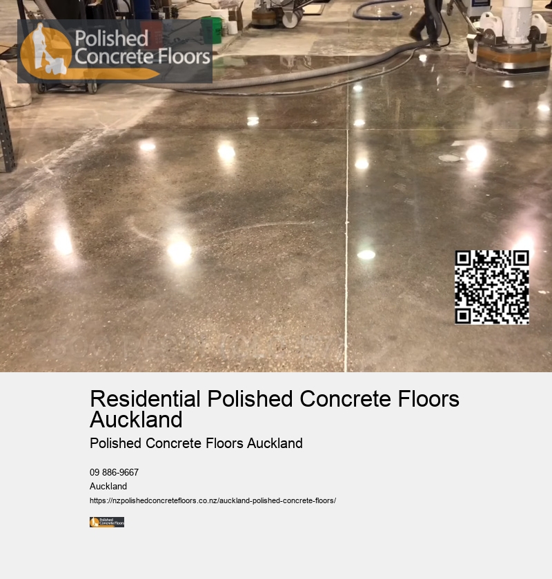 Residential Polished Concrete Floors Auckland